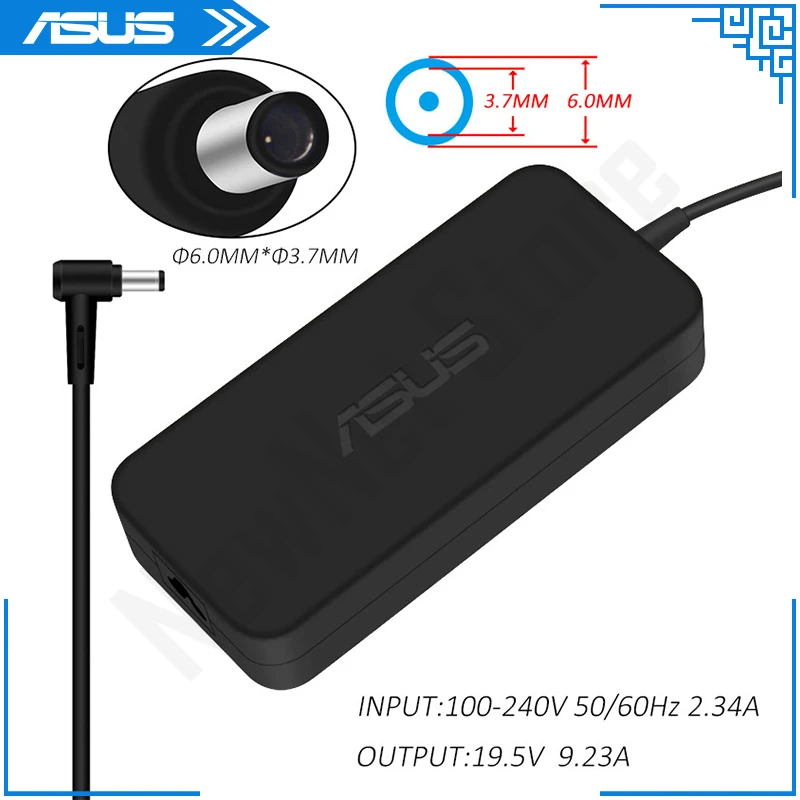 Зарядное устройство для ноутбуков ASUS 19 5 в 180 А 6 0 Вт 3 7 * мм адаптер питания ROG TUF FX505GD