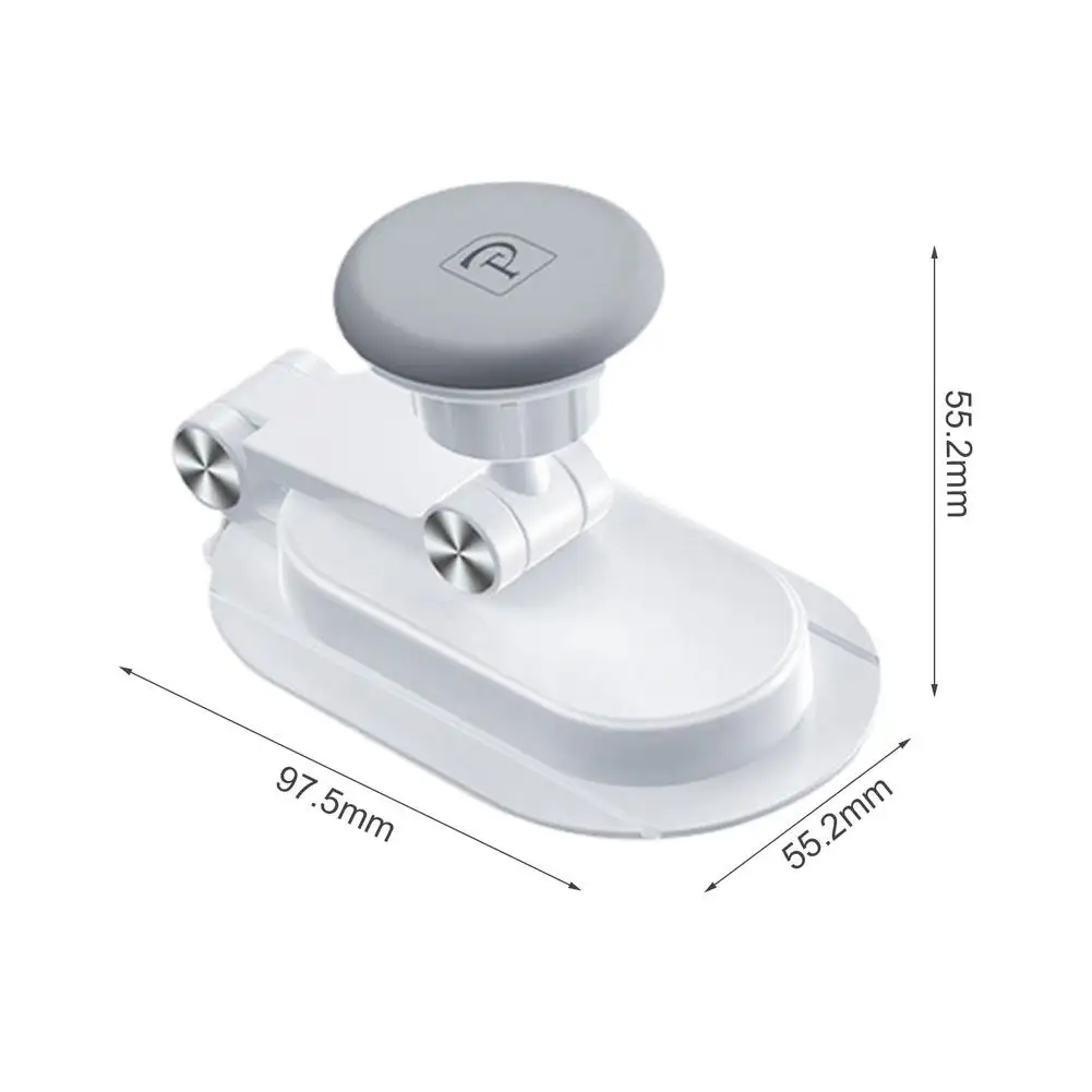 Черный/белый магнитный держатель для телефона с поворотом на 360 градусов