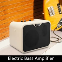 joyo mini portable electric bass amplifier speaker 10watt amp normaldrive dual channels with power adapter
