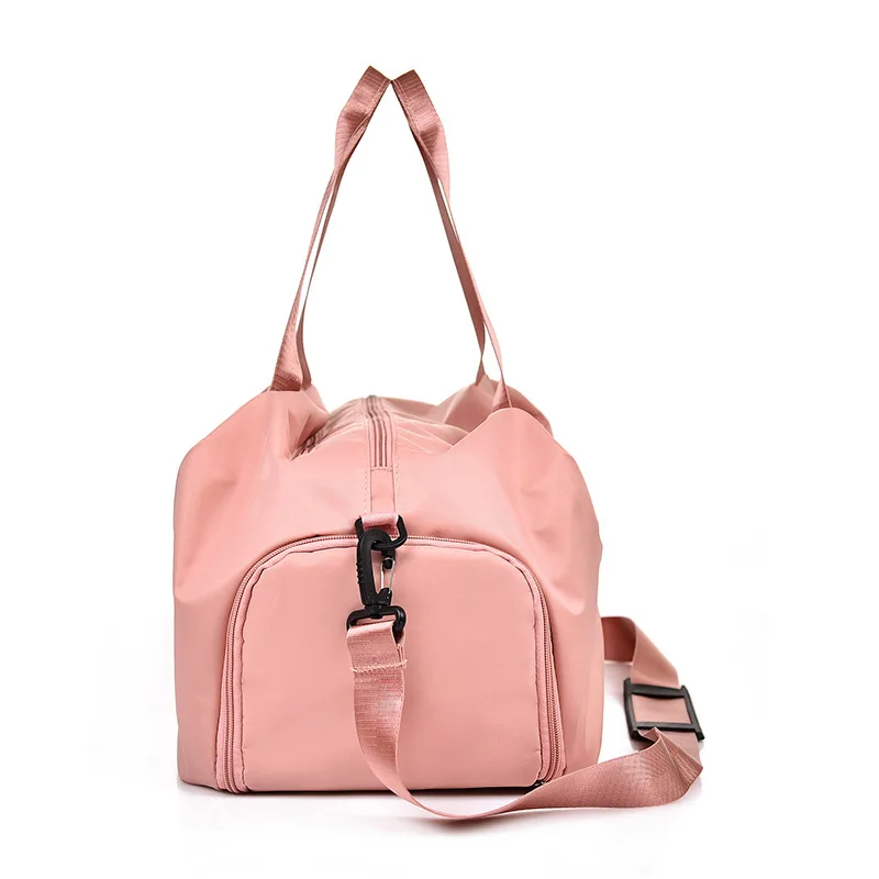 Модные вместительные женские сумки на плечо Женская дорожная сумка розового