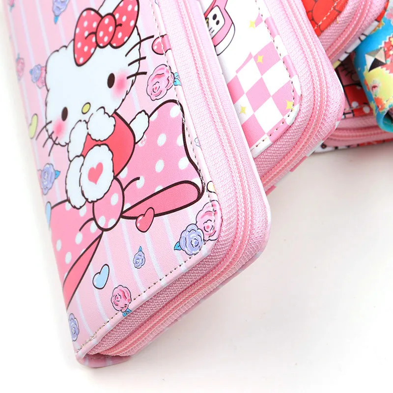 Sanrio кошелек hello kitty милый мультяшный для девочек и мальчиков Студенческая сумка
