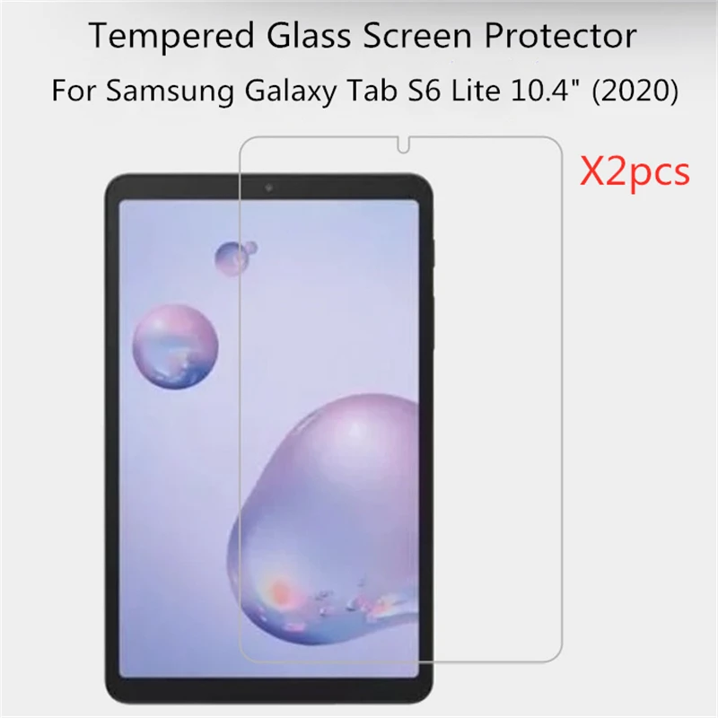 

2 шт.2020 0,3 мм 9H Защитная пленка для экрана для Samsung Galaxy Tab S6 Lite 10,4 P610 P615 Закаленное стекло с защитой от царапин Защитная пленка