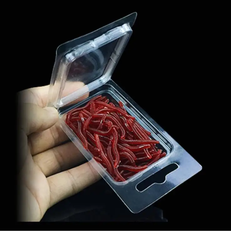 Силиконовые приманки карп Рыбалка 3 5 см мягкие красный червь поддельные дождевой