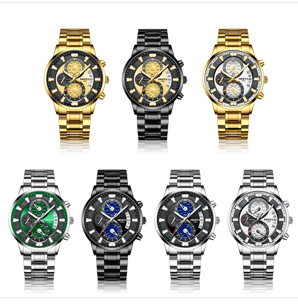 NIBOSI 2382 Luxury Men Watch description image 9