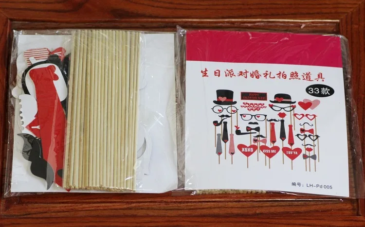 33 шт. реквизит для свадебной фотобудки | Дом и сад