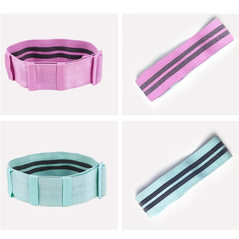 Новая эластичная лента для бедер с регулируемым размером Нескользящая домашнего