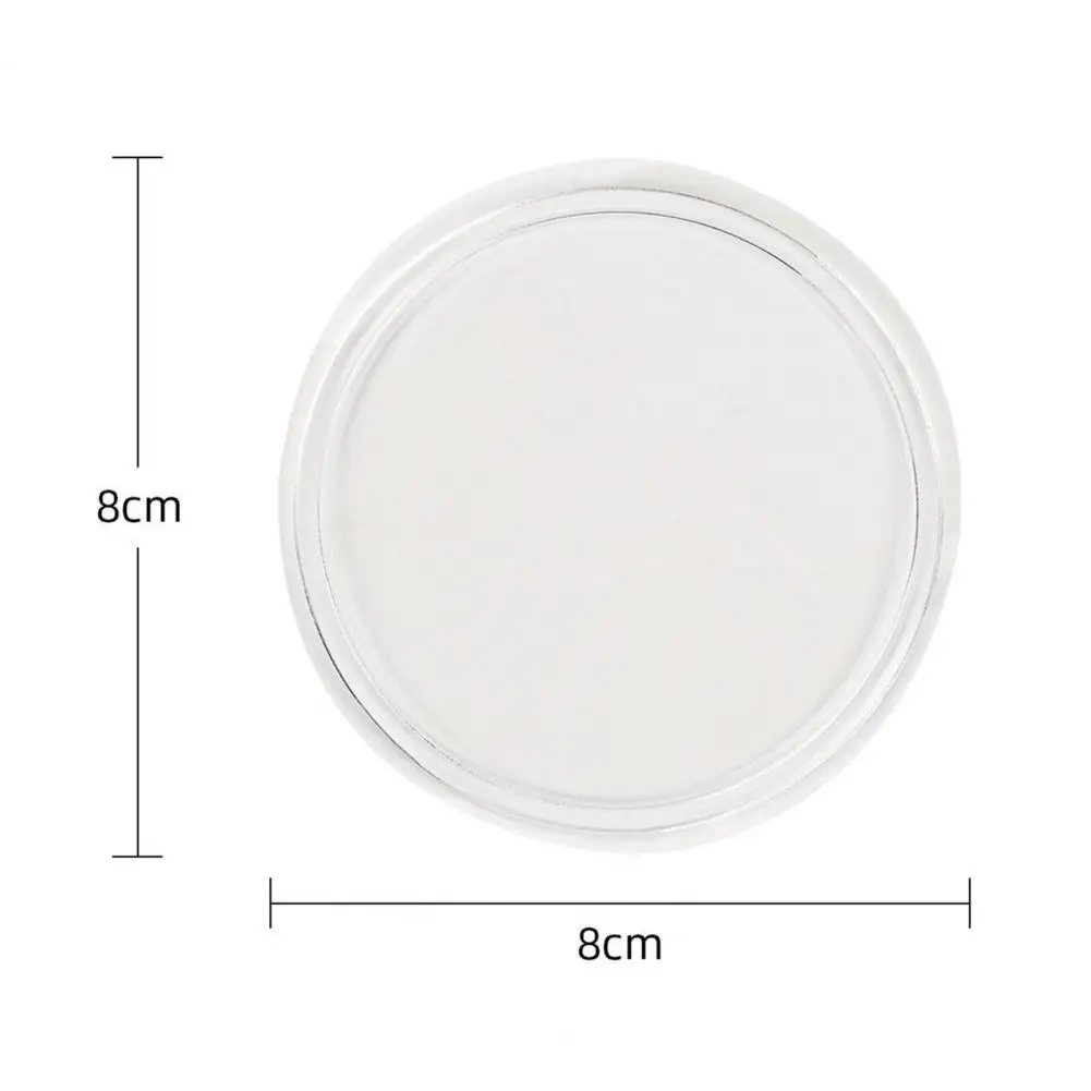 

10Pcs Grafting Eyelash Pad Soft Makeup Tools Transparent Round Shape Silicone Eyelash Gasket for Girls easy to use dropship