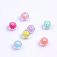 xuqian 1960pcsbag high quality with transparent children arcylic round candy beads for diy jewelry making b0201