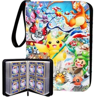 pokemon cards 200 400pcs holder album toys for children collection album book playing trading card game pokemon