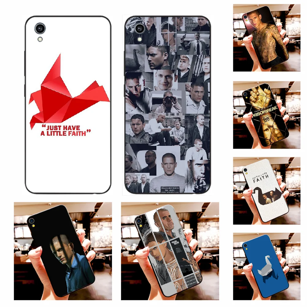 Мягкий чехол NBDRUICAI с изображением Майкла Скофилда из тюрьмы для Vivo Y91c Y17 Y51 Y67 Y55 Y93