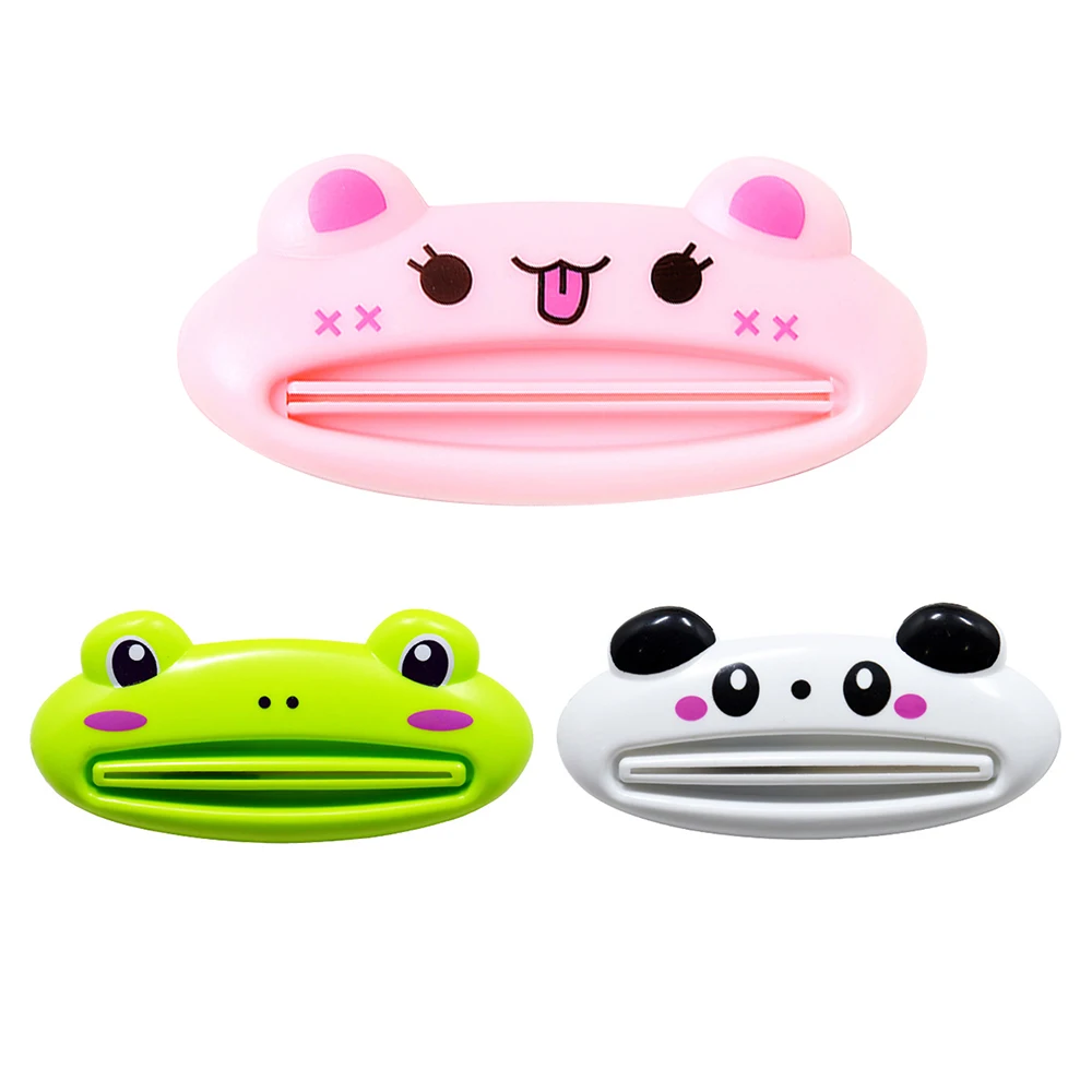 Креативный милый животный домашний держатель для зубной пасты соковыжималка