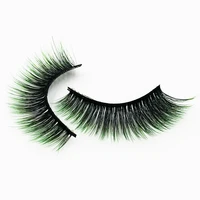 flash girl newest e07 19 styles 1 pairs colorful comfort and beautiful 3d mink eyelash custom private label