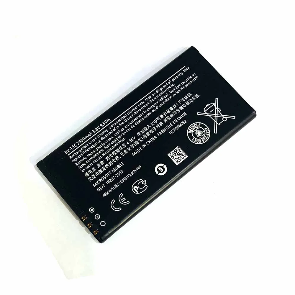 2500mAh 9.5Wh BV-T5C/BV T5C BVT5C Сменный аккумулятор для Nokia microsoft Lumia 640 Lumia640 RM-1073