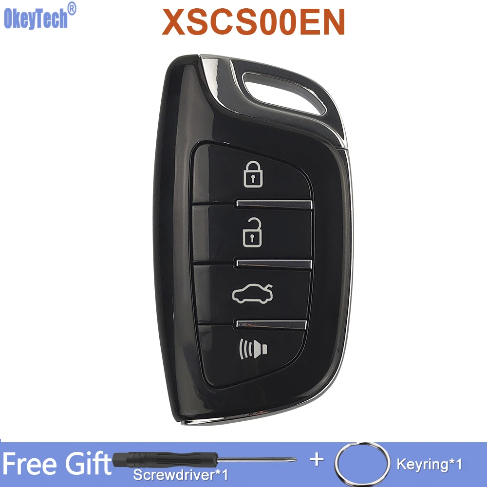 OkeyTech 4 кнопки Xhorse XSCS00EN VVDI универсальный пульт дистанционного управления умный
