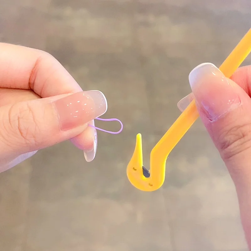 Резинки для волос резинка не повреждает волосы одноразовый инструмент удаления