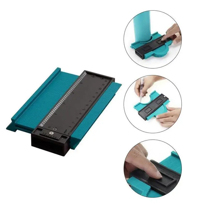 5 дюймов контур датчик в клеточку измерены ненатянутом ламинат Плитки Edge