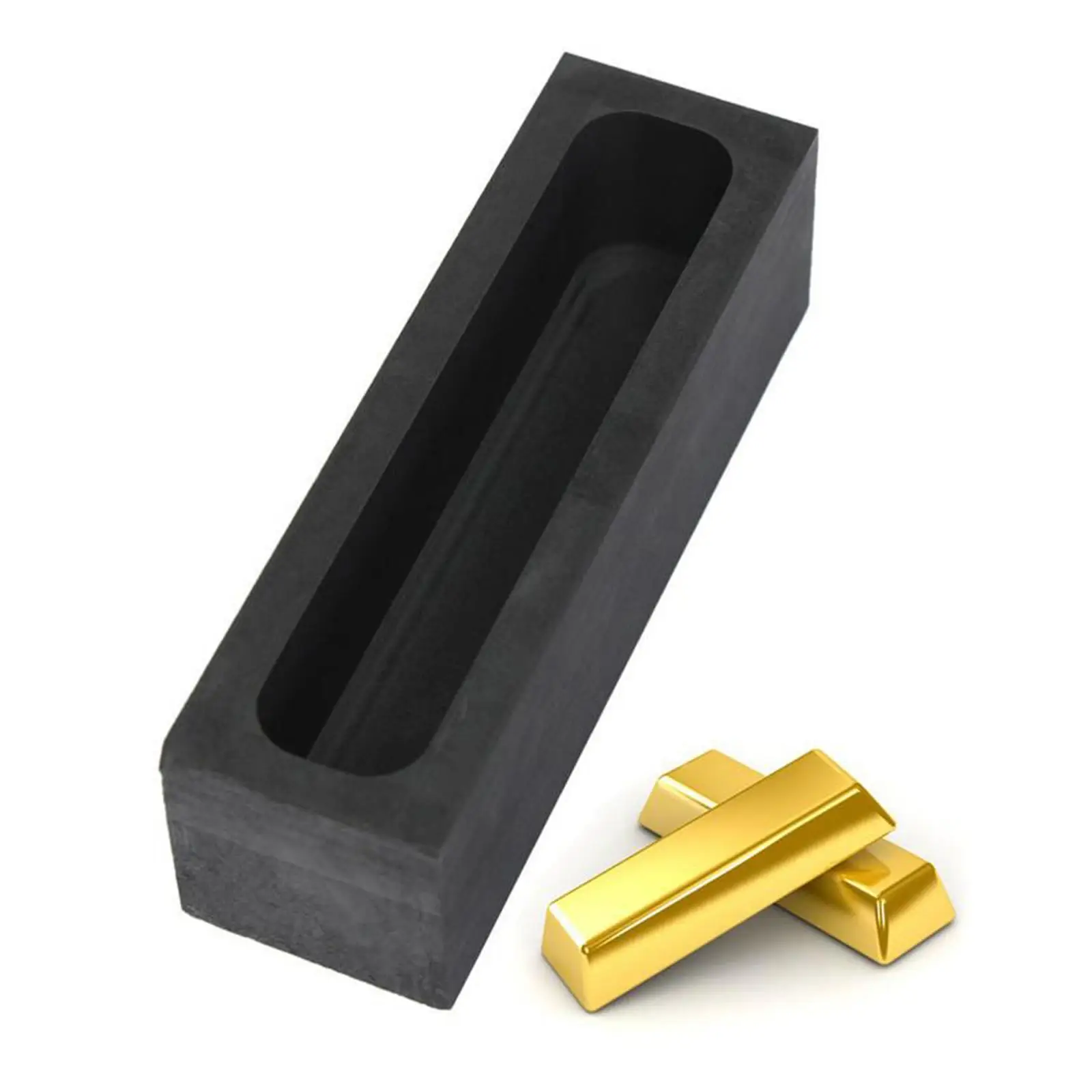 

Graphite Ingot Mold Melt Casting Mold for Gold Silver Metal (100 * 30 * 30mm)