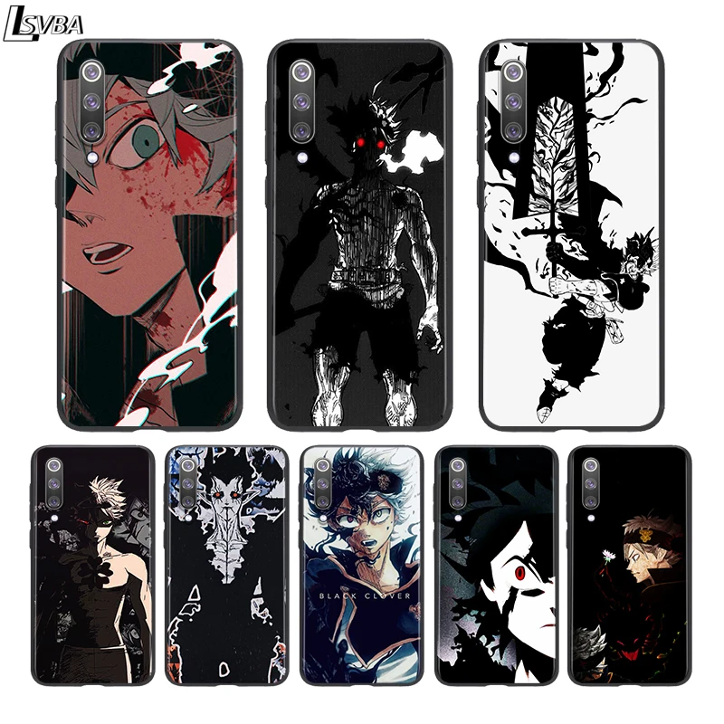 

Silicone Black Cover Anime Black Clover For Xiaomi Mi 11 10I 10T 10 9T 9SE 9 8 Note 10 Lite Pro 5G Ultra Phone Case