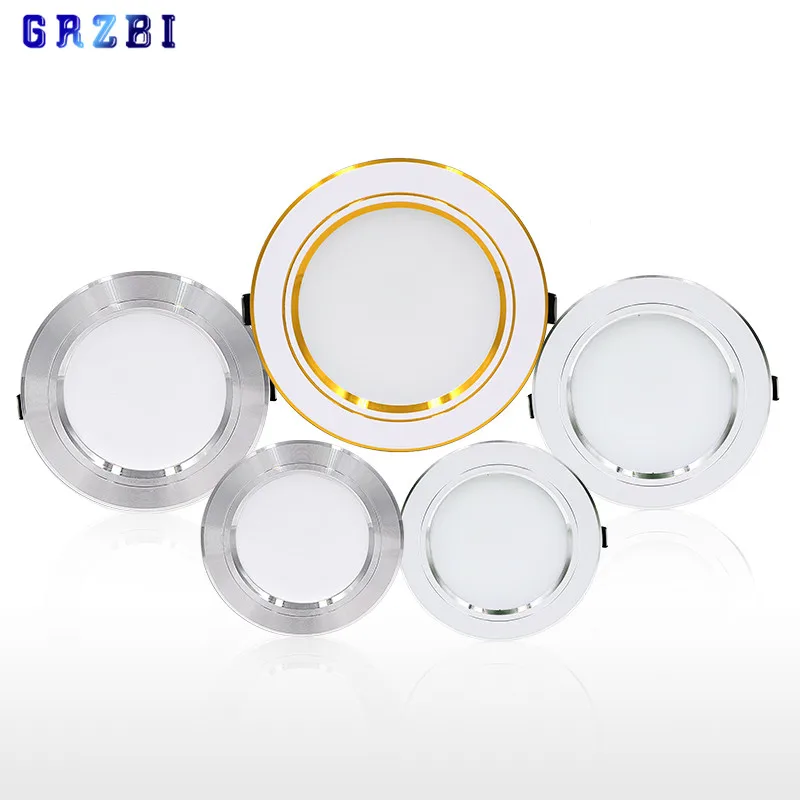 Светодиодный вниз светильник s 5 ваттов 9 12 светодиодный потолочный 15 Вт 18