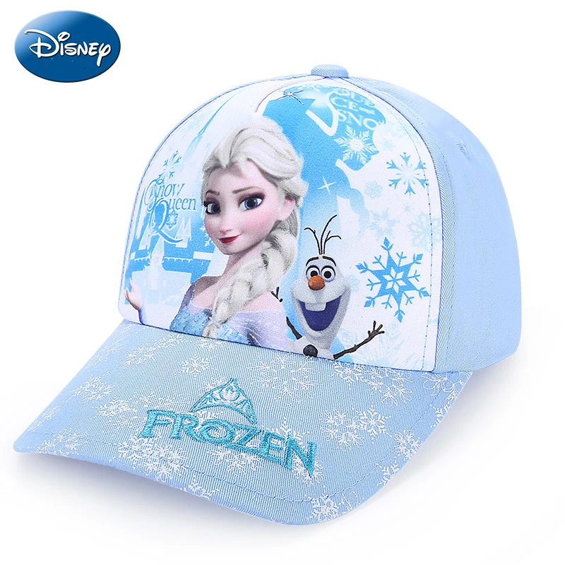 Disney Frozen 2 шляпа Принцесса Анна шапка Эльзы для маленьких детей шапки уличная одежда хлопок Регулируемая дышащая шапочка для маленьких девочек