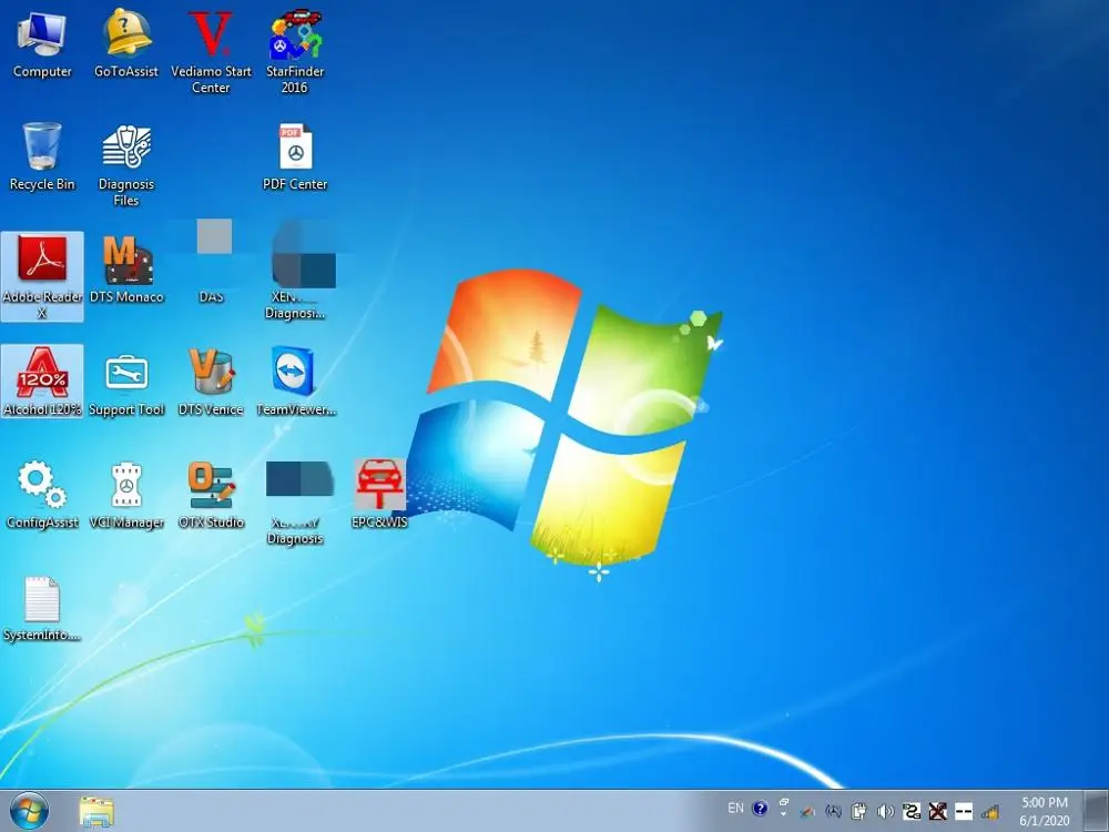 Диагностический инструмент MB STAR C5 OBD2 компактный 5 функций с программным