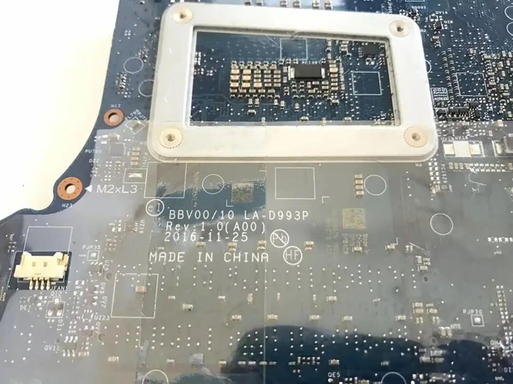 

LA-D993P motherboard For DELL Inspiron 15 7566 7567 motherboard I7-7700HQ GTX1050 4GB BBV00/10 LA-D993P CN-0JG23N Test 100%
