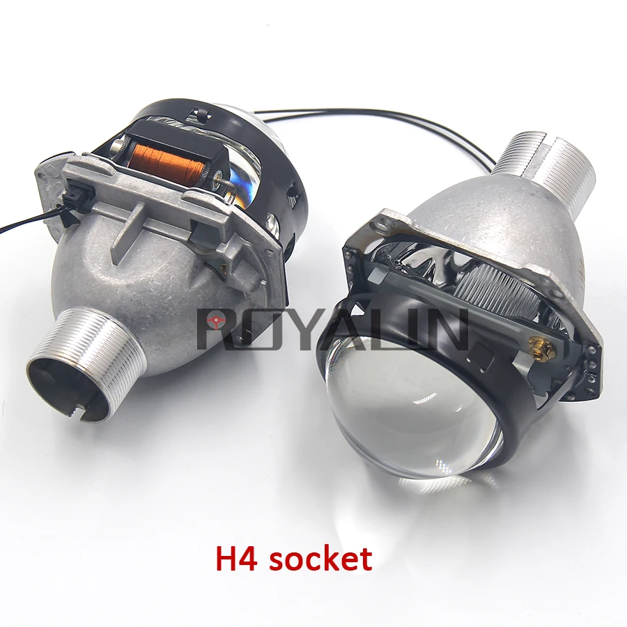 Биксеноновые фары ROYALIN для Hella 3R G5 H1 H4 H7 биксеноновый прожектор D2S D2H 9005 HB4