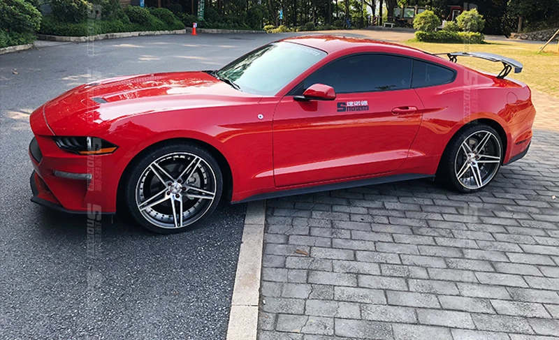 V Style Track GT карбоновое волокно задний багажник крыша универсальный спойлер крыло