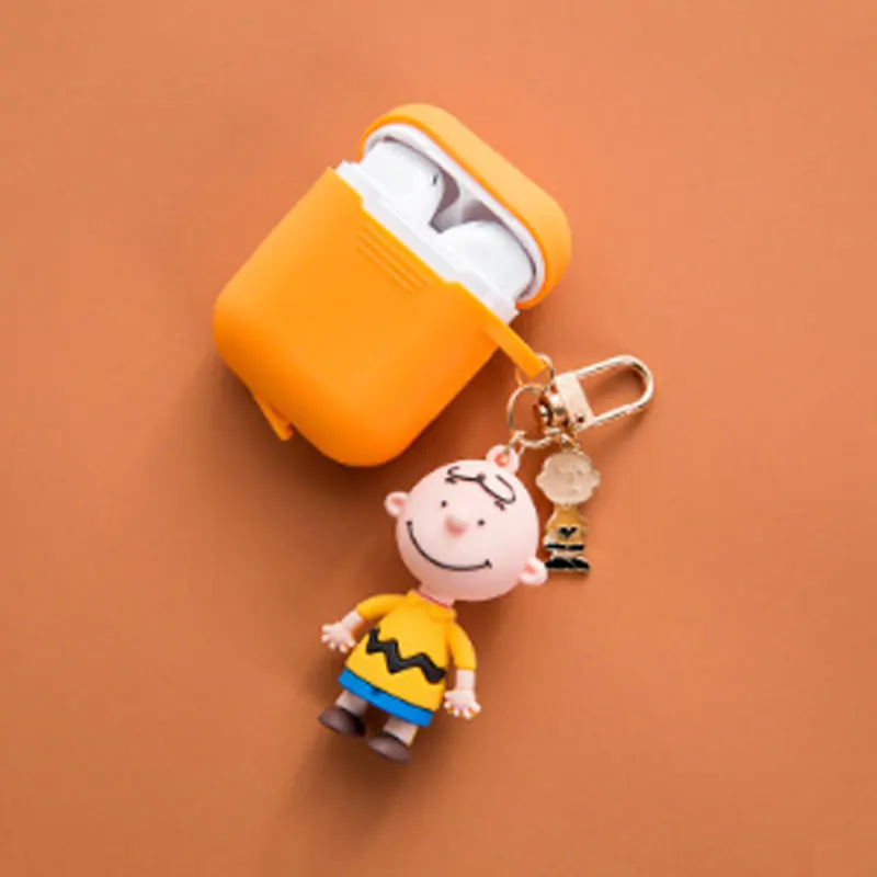 16 Милый мультяшный декоративный силиконовый чехол для Apple, для Airpods, чехол, аксессуары, защитная крышка, Bluetooth, чехол для наушников, подарки - Цвет: 16