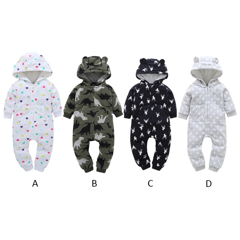 Детские комбинезоны для новорожденных мальчиков одежда свитер с рисунком из