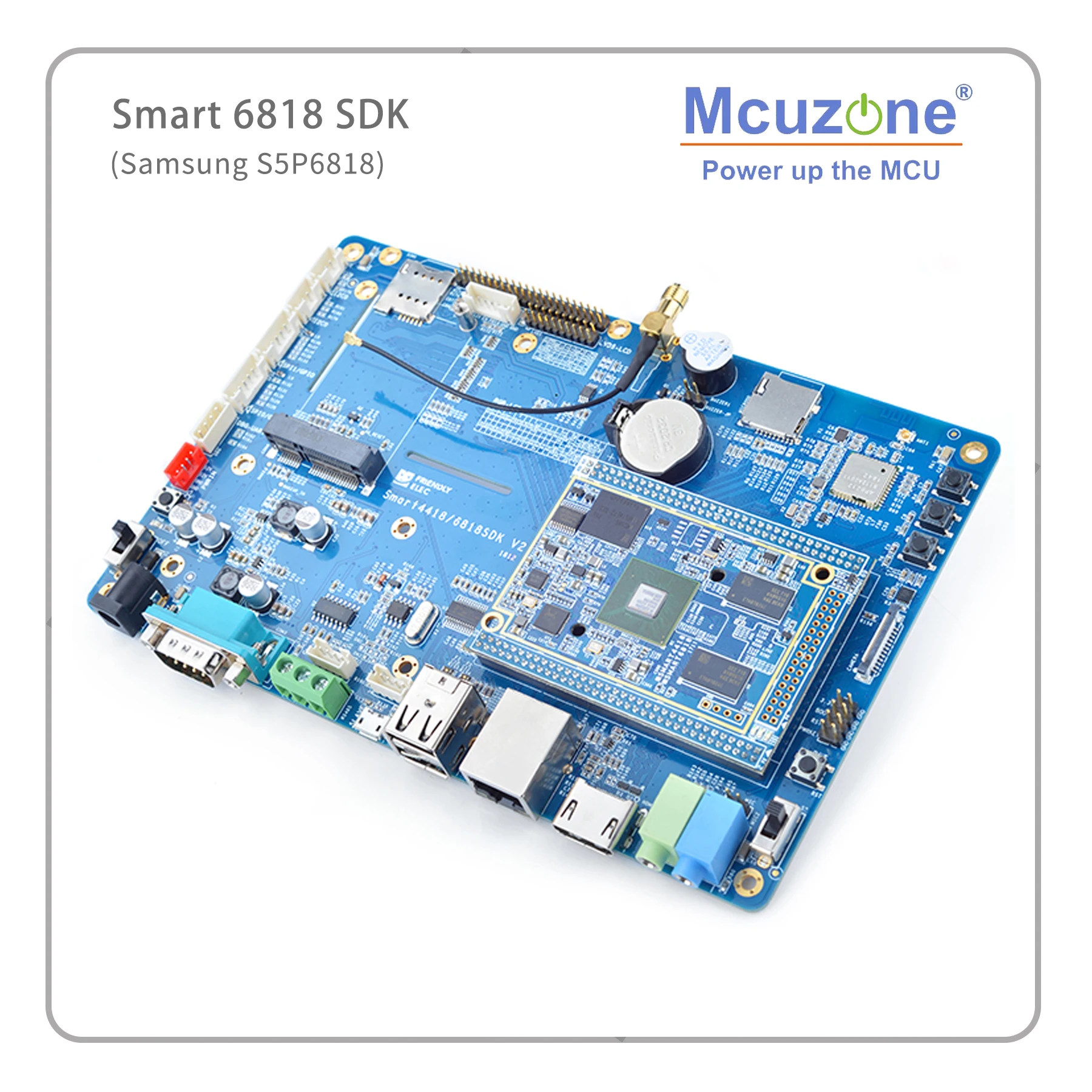 FriendlyELEC SMART6818SDK S5P6818 4 3 ƍ' 10 1 'LVDS LCD 4G 800*480 800*1280 емкостный экран|Демонстрационные