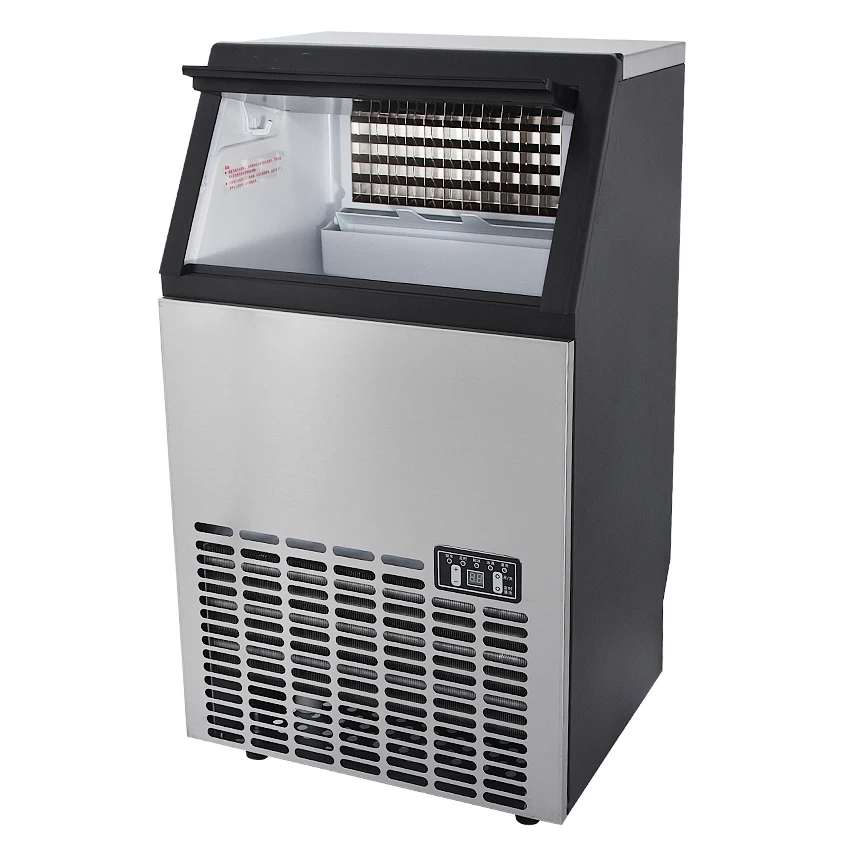 Автоматическая машина для приготовления льда 80 кг/24 ч кубиков материал из