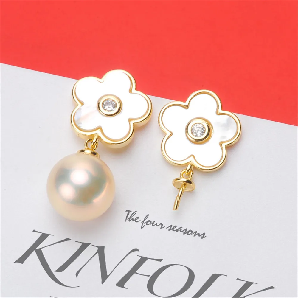 

Настоящее Твердые 925 стерлингового серебра жемчужные серьги-гвоздики, аксессуары Findings, сделай сам, ювелирное изделие ушной крючок пустые По...