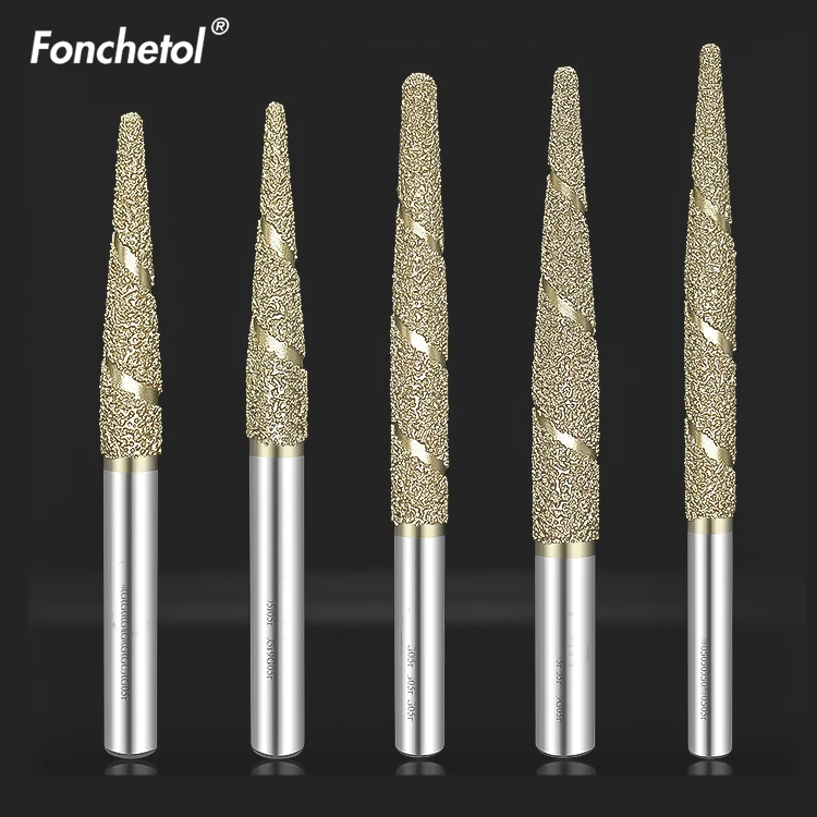 Бесплатная доставка 1 шт. мрамор с ЧПУ голубой камень коническая шаровая Концевая