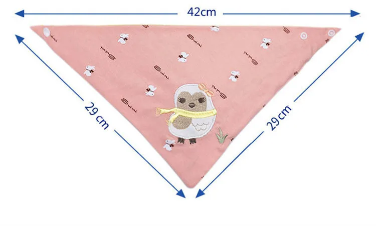 Для новорожденных Детские банданы Слюнявчики хлопок детский нагрудник с