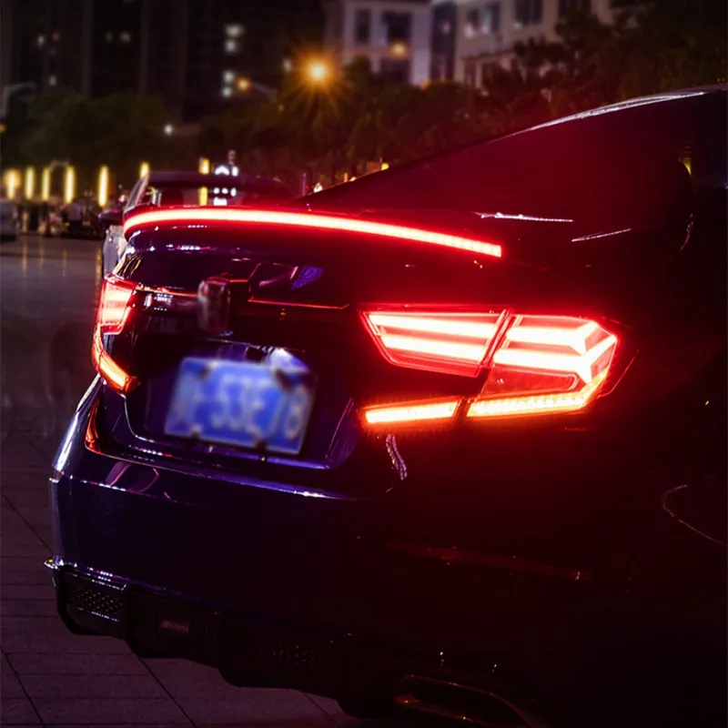 

Автомобильный светодиодный задний спойлер, спойлер на крышу багажника, внешние части, стоп-сигнал, светодиодный Воротные светодиодные огни...