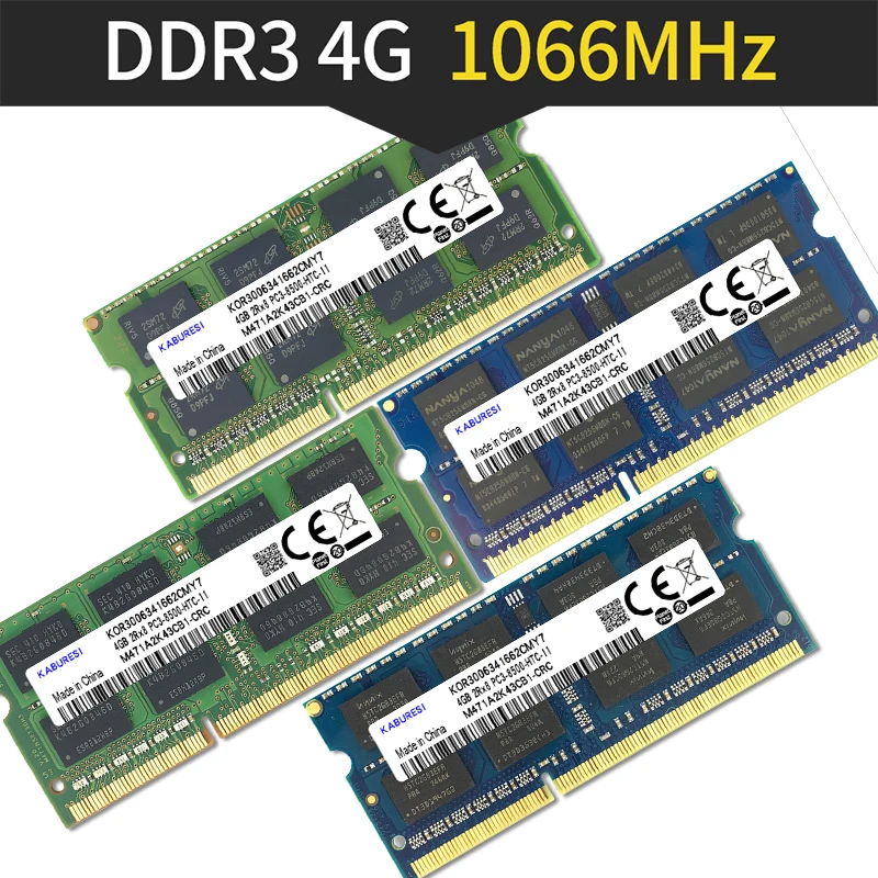 Оперативная память kaburesi DDR3 2 ГБ 4 Гб 1066 МГц 1 5 в|ddr3 2gb|2gb ddr3pc3-8500 ddr3 1066mhz 4gb |