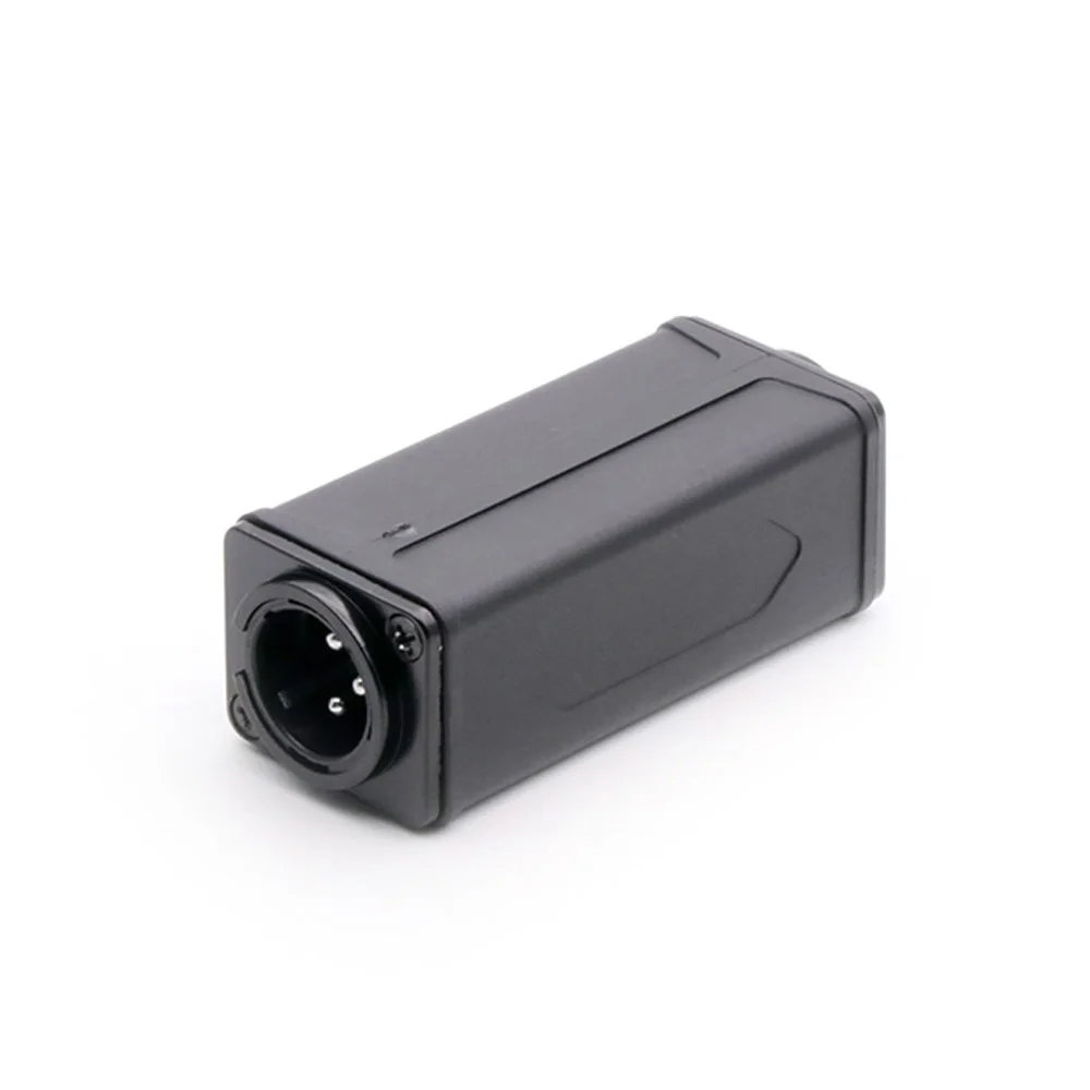 1PC New Arrival Black 3PIN XLR Straight Adapter High quality Panel Mount Connector Male to Female Extension | Обустройство дома