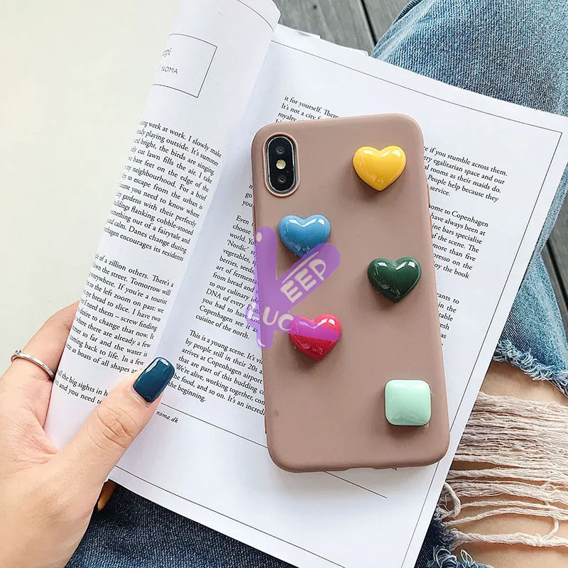 Милый чехол для iPhone 11 Pro X XS XR MAX 6 6S 7 8 Plus с мультипликационным принтом конфетных