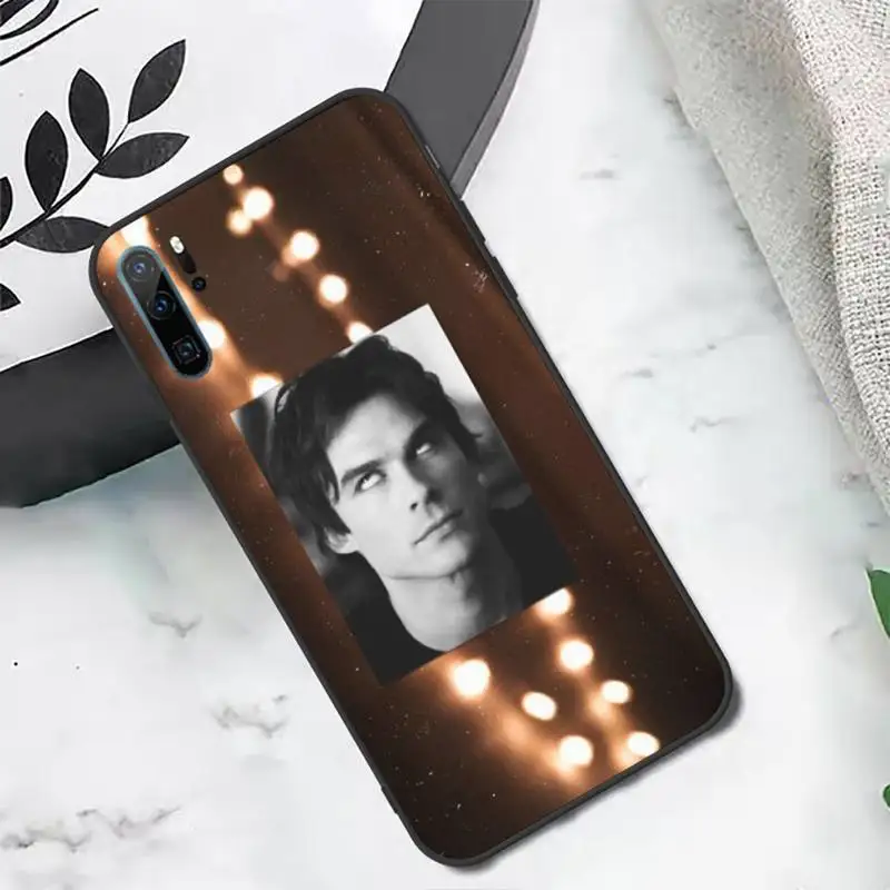 

Damon Salvatore The Vampire Diaries Phone Case For Huawei honor Mate P 10 20 30 40 i 9 8 pro x Lite smart 2019 nova 5t