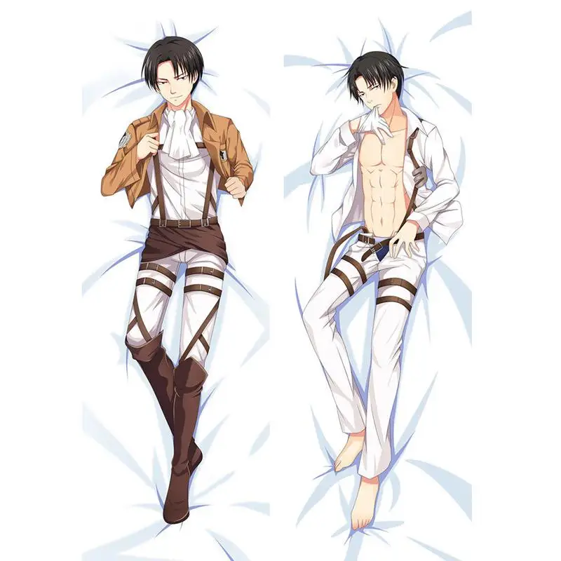 BL мужской косплей японский новый аниме Атака Титанов Levi Throw Otaku Dakimakura подарки
