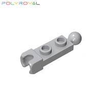 building blocks technicalalal 1x2 one side ball head and one ball socket board 10 pcs compatible assembles parts moc toy 14419