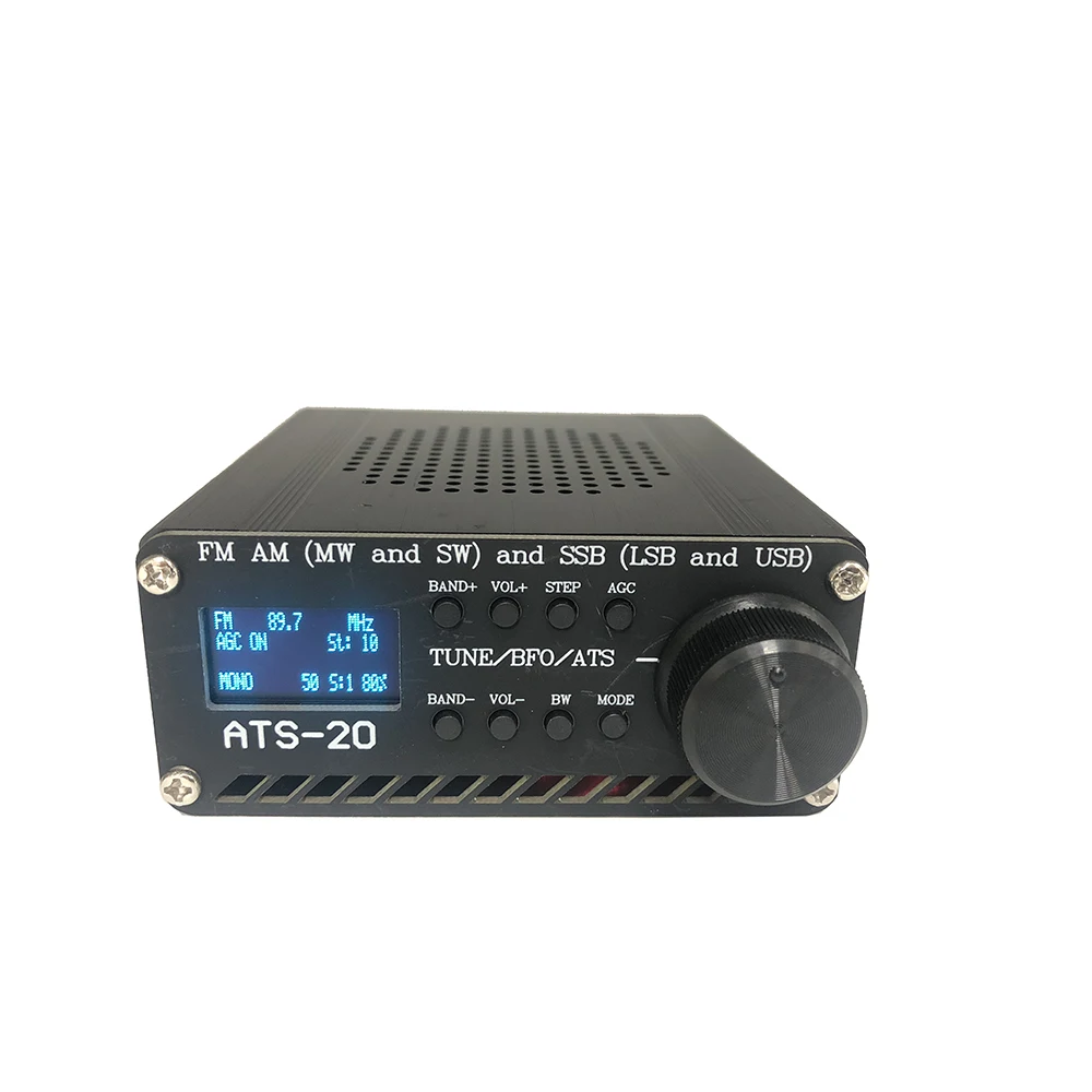 SI4732 все диапазонные радио FM AM (MW и SW) SSB (LSB USB) с антенной литиевая батарея SpeakerD5