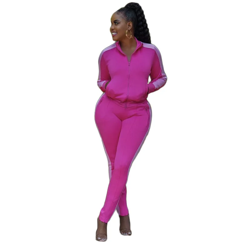 

Zoctuo 2 Piece Pant Sets For Womens Tight Two Pieces Outfits Sexy Cardigan Pencil Pants Suits Slim Streetwear Tracksuits Women
