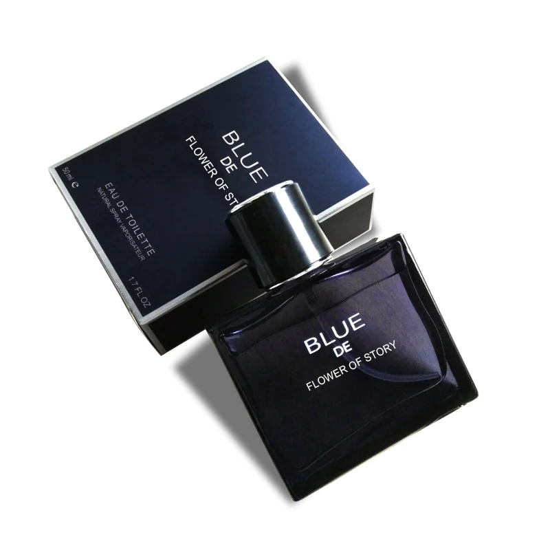 Синий 30 мл 50 стойкий парфюм Мужской морской спрей стеклянная бутылка Parfum