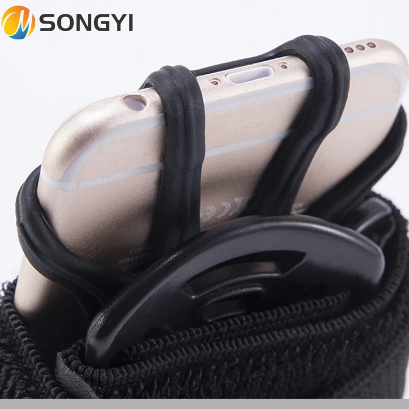 

SONGYI Outdoor Sports Womens Package Rotatable Portable Arm Bag Running Silicone Arm Bag Outdoor Sports Mobile Phone Holder Y238