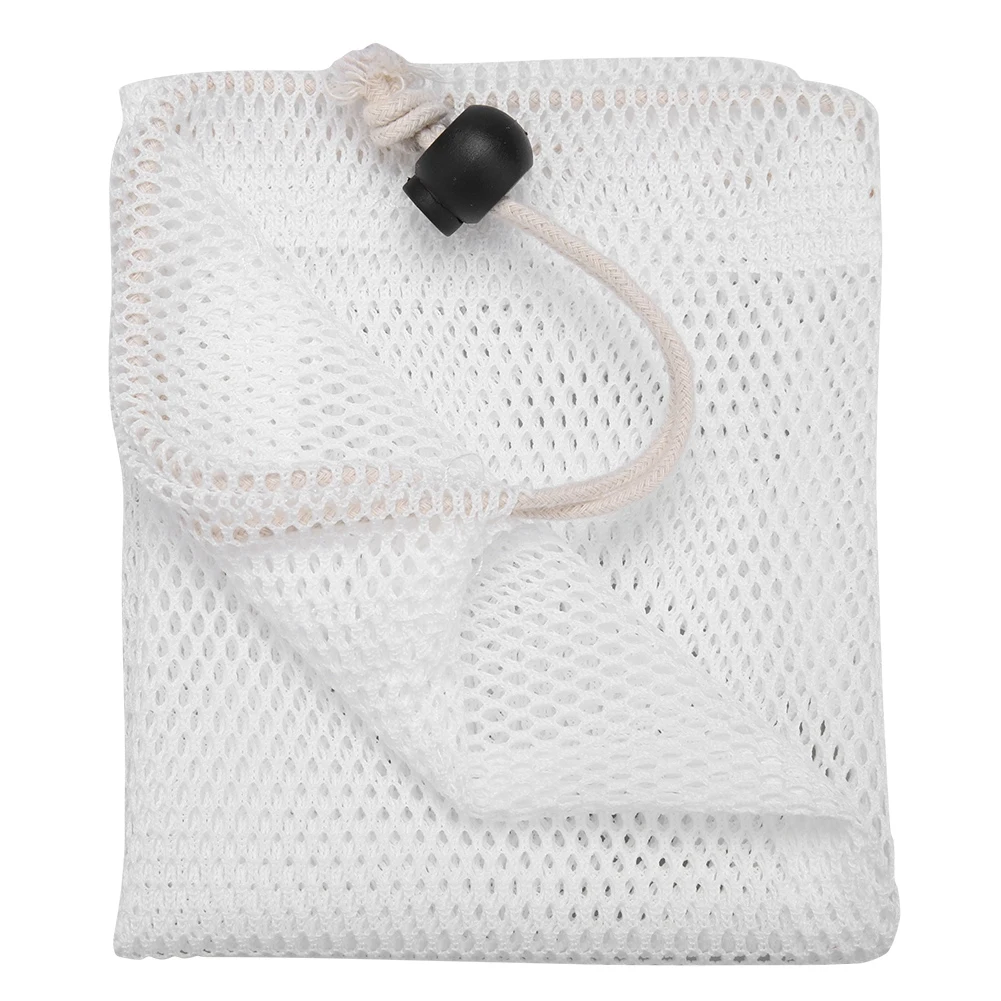 3 размера многоразовые натуральные хлопковые сетчатые сумки из натурального