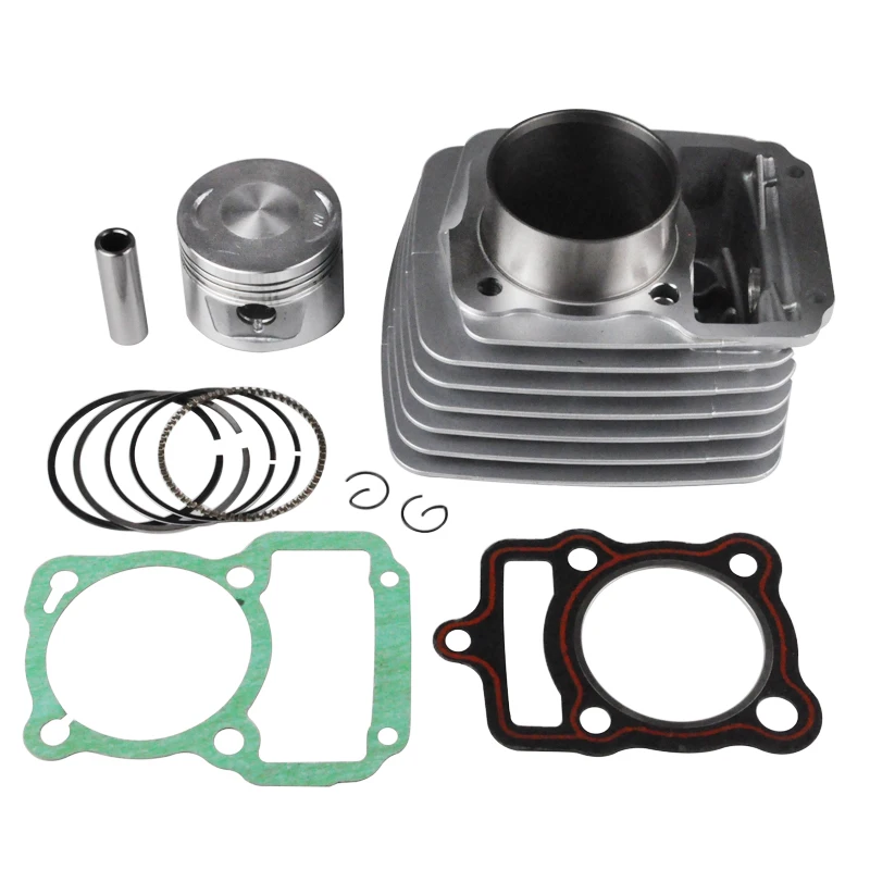 Запчасти для мотоцикла 62 мм поршневое кольцо цилиндра с комплектом прокладок