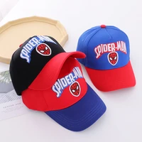 disney marvel spiderman cotton head circumference 52 54cm childrens embroidered peaked cap baseball cap birthday gifts