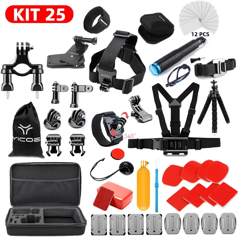 Держатель для штатива GoPro Hero 7 6 5 аксессуары спортивной экшн камеры Xiaomi Yi 4K